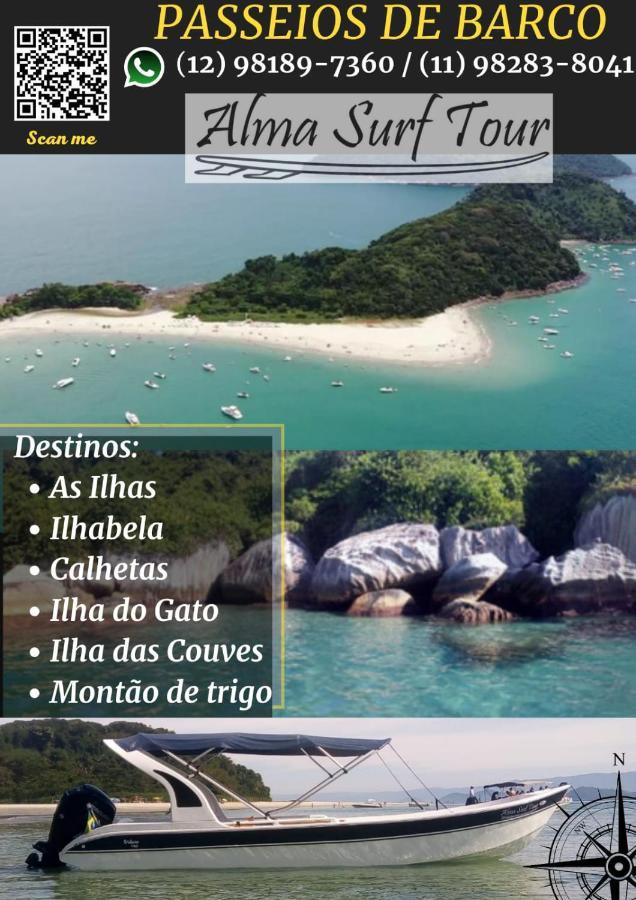 Apartamento Alma Surf House Boiçucanga Exterior foto